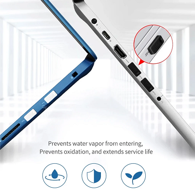 Universal Dust Plug Laptop Macbook Protector Cover Usb Vga Type C PD Port 16 pieces