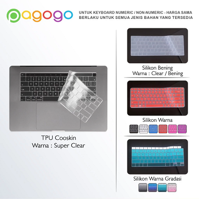 Screen Guard Skin Keyboard Protector Garskin Stiker Laptop Advan WorkPlus Matte Clear Anti Bluelight Tpu Premier Cooskin FullBody