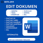 JASA EDIT DOKUMEN [ FREE REVISI ]