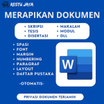 JASA MERAPIKAN DOKUMEN [ FREE REVISI ]