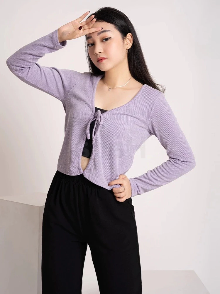 LOEBAS APPAREL CARDIGAN TALI BAHAN RAJUT CROP ATAU CARDIGAN TALI RIB PREMIUM CROP LENGAN PANJANG