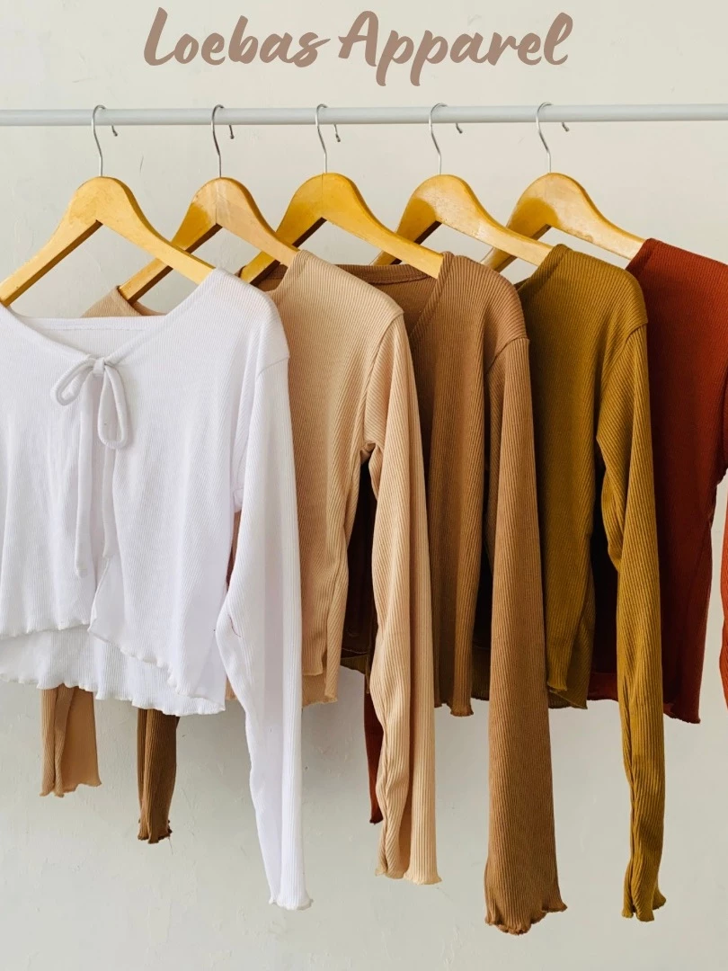 CARDIGAN RAJUT CROP TALI WANITA LENGAN PANJANG KOREAN STYLE