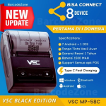PRINTER BLUETOOTH PORTABLE THERMAL BATERAI KASIR VSC MP-58C - ALAMAT -