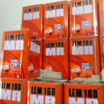 lem fox kuning MR 168 untuk lem vinyl dan hpl