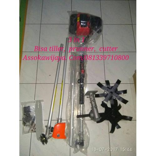 brush tiller stang lurus 3 in 1
