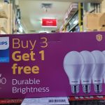 Lampu philips Bholham led 14,5 watt isi 3 Gratis 1