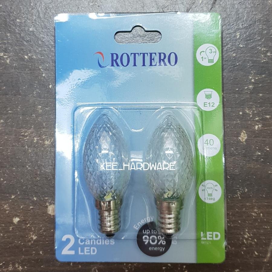Lampu lilin/ candle led bulb/ lampu sembayang e12