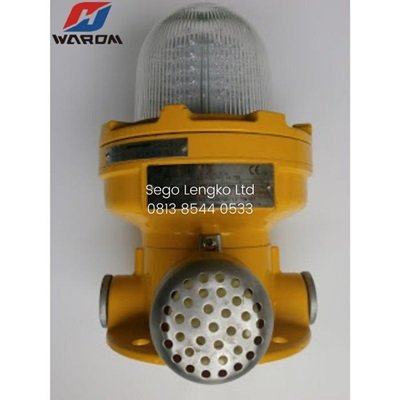 BBJ81 WAROM Lampu Sirine Buzzer Explosion Proof Caution Spotlight 24V - Merah