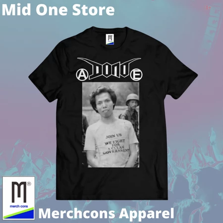 MW10 / KAOS TOKOH DONO LEGEND TAG MERCHCONS SIZE LUAR / KAOS MUSIK DISTRO
