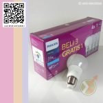 Lampu LED Bulb PHILIPS MyCare 8W (Paket 3+1)