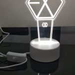 Lampu Hiasan KPOP LED 3D Nama Custom Akrilik 3MM