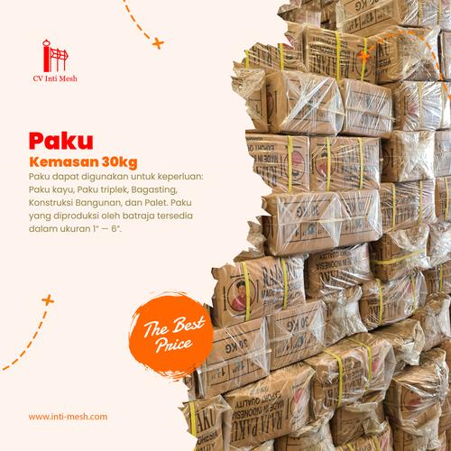 Paku Seri 5cm 7cm 10cm / Paku Kayu - Raja Paku 30kg - 1