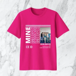 Kaos foto custom pink