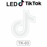 Lampu Tiktok Neon Sign LED Flex Light Lampu - Merah