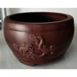 Pot Bonsai Keramik Cina GPB-77 Ukuran 14.5 x14.5 x 9 cm