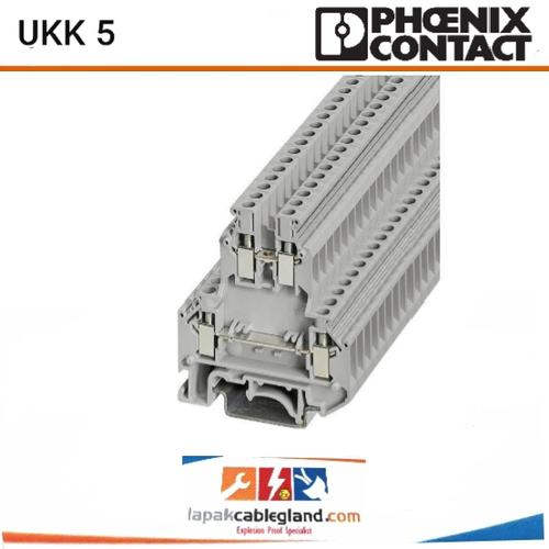 Terminal Block Double Level PHOENIX CONTACT UKK 5 -DIO/O-I ori kabel 4mm screw