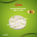Apollo Mounting Plate (Sounder) 45681-311APO