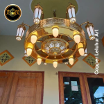 lampu gantung hias + lampu gantung rumah + lampu gantung tembaga