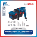 Bosch GSB 600 Fishermen Box Mesin Bor Impact 13mm Bosch Professional Drill Bit Variable Speed SKU 06011A03K2