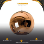 lampu gantung tembaga mewah , lampu bola tembaga , lampu hias tembaga