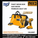 INGCO - Paket Mesin Bor Dan Pembuka Baut 20V - CKLI2007