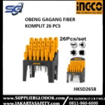 INGCO - Obeng Gagang Fiber Komplit 26 PCS - HKSD2658