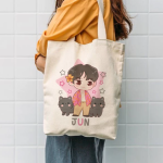 Tote bag Kanvas Motif SEVENTEEN / Tote Bag Kanvas Murah Premium