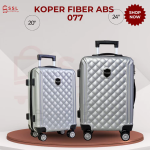 Koper 077 18 Inch Fiber Abs Kunci Kombinasi 3 Angka Roda 360