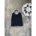 tas macrame hitam limited edition
