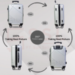 Koper V001 20 Inch Fiber Abs Kunci Tanam Kombinasi 3 Angka Roda 360 Tahan Banting
