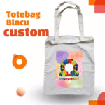 TOTEBAG BLACU CUSTOM SABLON 35 X 40