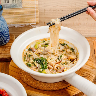 Claypot Kwetiauw Siram Seafood