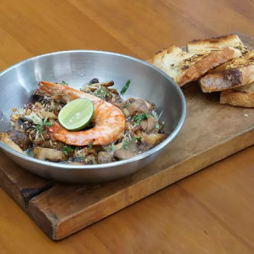 Prawn And Mushrooms Ajillo