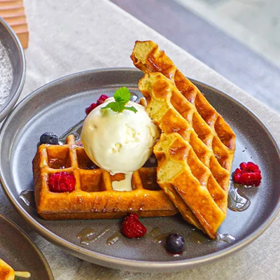 Berry Maple Waffle