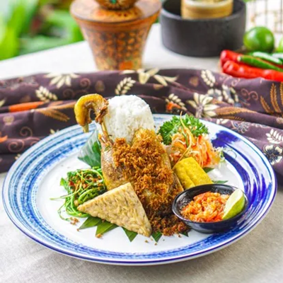 Nasi Bebek Sambal Bawang