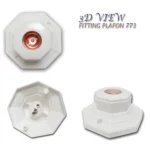 Fiting Lampu Segi 8 Merk Okachi! (Ready Stock/COD)