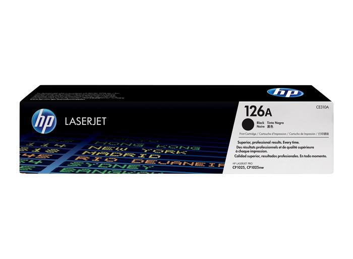 Toner HP Laserjet BLACK 126A [CE310A]