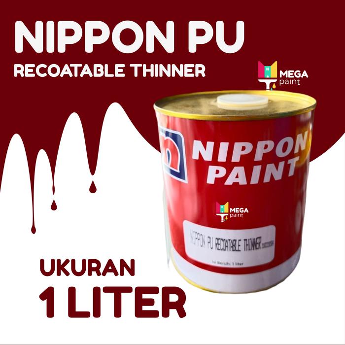 NIPPON PU RECOATABLE THINNER 1 LITER NIPPON PAINT