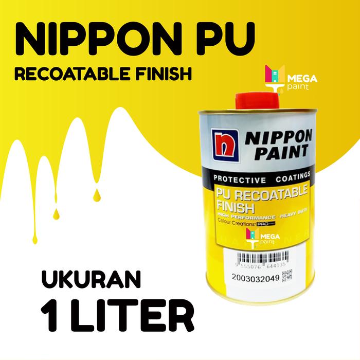 NIPPON PU RECOATABLE FINISH NIPPON PAINT 1 LITER