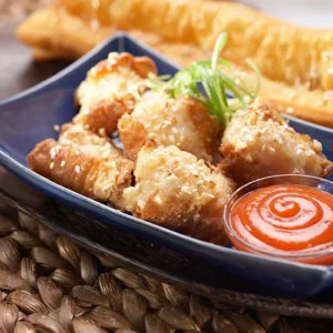 Oriental Seafood Cakwe