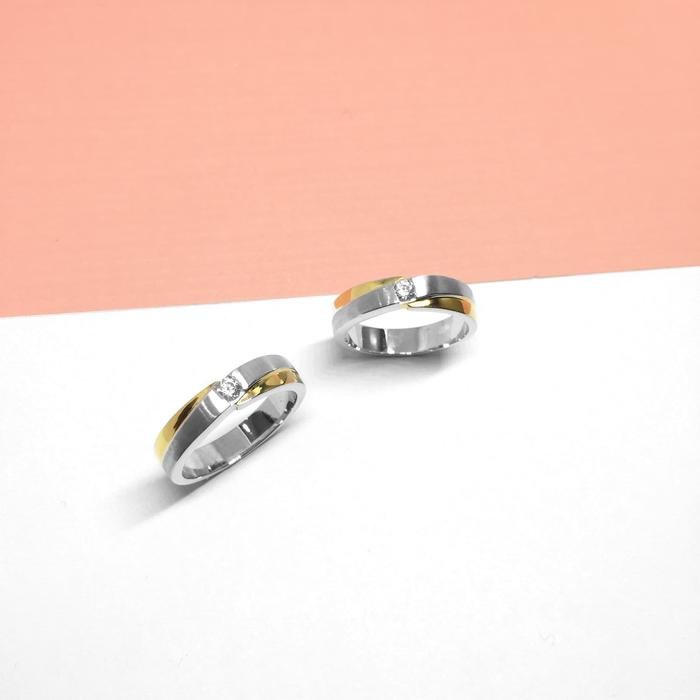 Wedding Ring Couple Ring Cincin Nikah FCWR 047 & 048