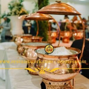 chaffingdish|pemanas makanan|Peraltan dapur | perlengkapan dapur