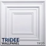 TRIDEE WALLPANEL FLORAL | WALLPAPER DINDING DEKORASI - TP03 SQUARE