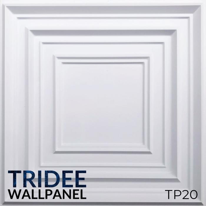 TRIDEE FLORAL WALLPANEL | DECORATION WALLPAPER - TP03 SQUARE
