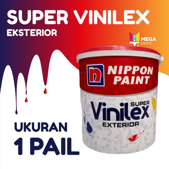 CAT TEMBOK SUPER VINILEX EXTERIOR 25KG - NIPPON PAINT GOJEK