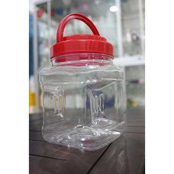 Square Jar B (S= 96mmx98mm, H= 140mm)