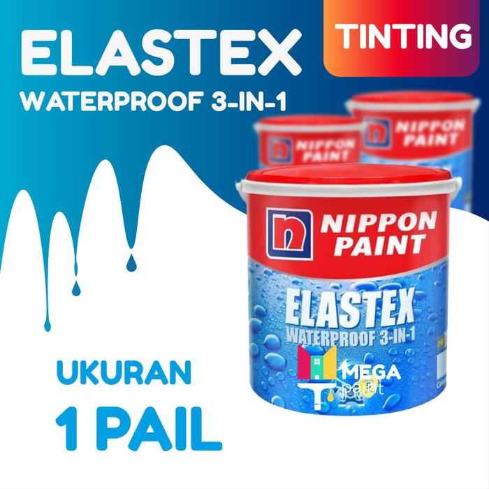 CAT ELASTEX WATERPROOF 20 KG NIPPON PAINT TINTING - PINK SUGAR