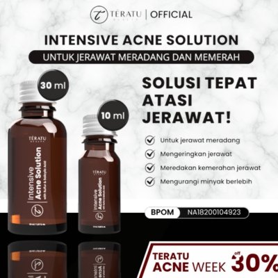 TERATU BEAUTY Intensive Acne Solution (Acne Spot Totol Jerawat Meradang Memerah dan Ada Matanya)