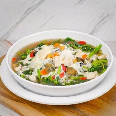 Tumis Bayam & Telur presered