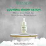 GHANISA Glowing Bright Serum 10ml – Skincare dengan Niacinamide untuk Mencerahkan Wajah & Menghilangkan Bekas Jerawat